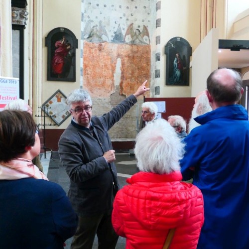 Erfgoedcel Brugge_inventarisatie religieus erfgoed_ 2019_bedanking vrijwilligers rondleiding Sint-Salvatorskathedraal 3 (Medium)