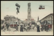 oude postkaart ‘Bruges dans l’avenir’