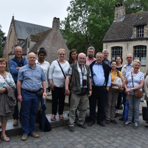 vrijwilligers Co7 op bezoek in Brugge, copyright Patrick Sennesael (20)