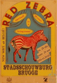 Red Zebra © ErfgoedBrugge.be – collectie Brugge in affiches